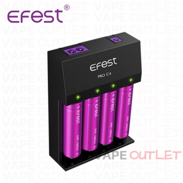 EFEST PRO C4 BATTERY CHARGER