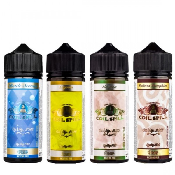 Coil Spill Eliquid Shortfills 120ml