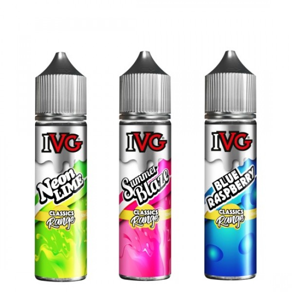 IVG CLASSICS RANGE Eliquid Shortfills 60ML