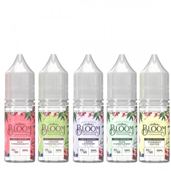 Bloom Nic Salt Eliquids 10ml