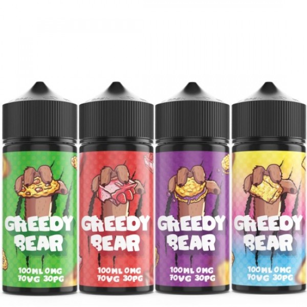 Greedy Bear Eliquid Shortfills 120ml