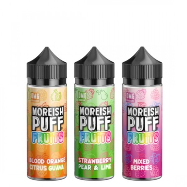 MOREISH PUFF FRUITS Eliquid Shortfills 120ML