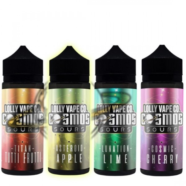 Lolly Vape Co. Cosmos Sours Eliquid Shortfills 120ml