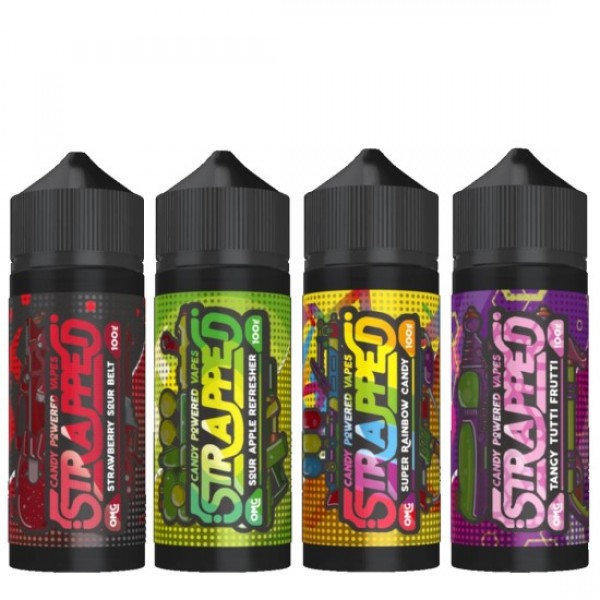 Strapped Eliquid Shortfills 120ml