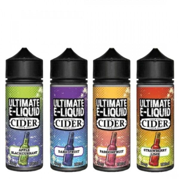 ULTIMATE CIDER Eliquid Shortfills 120ML