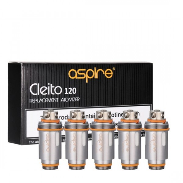 ASPIRE CLEITO 120 VAPE COILS 5PCS