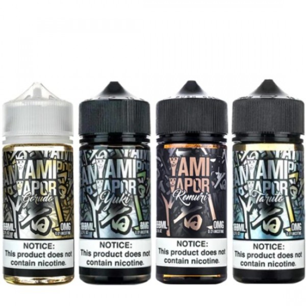 Yami Vapor Eliquid Shortfills 120ml