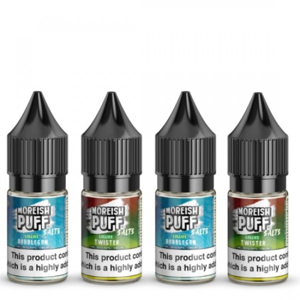 MOREISH PUFF SALTS LOLLIES Eliquids 10ML