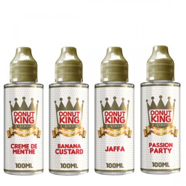 Donut King Limited Edition Eliquid Shortfills 120ml