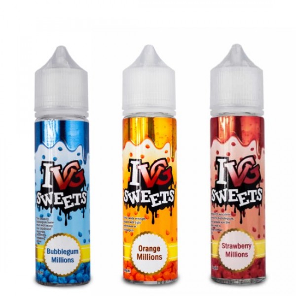 IVG SWEETS RANGE Eliquid Shortfills 60ML