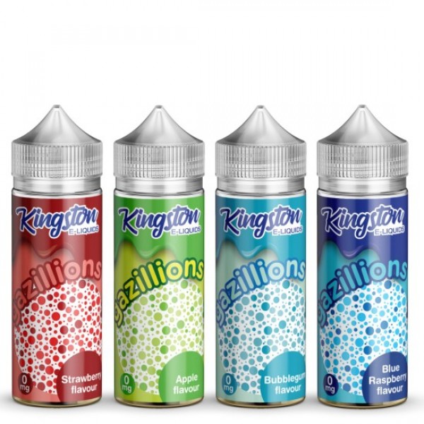 KINGSTON GAZILLIONS Eliquid Shortfills 120ML