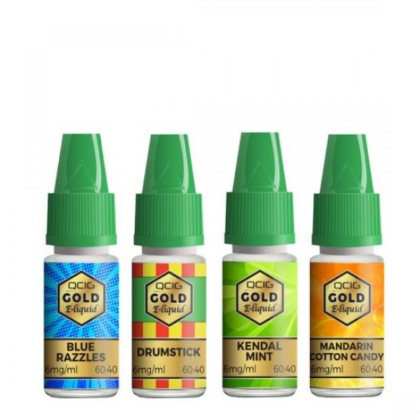 QCIG GOLD Eliquids 10ML 5-PACK