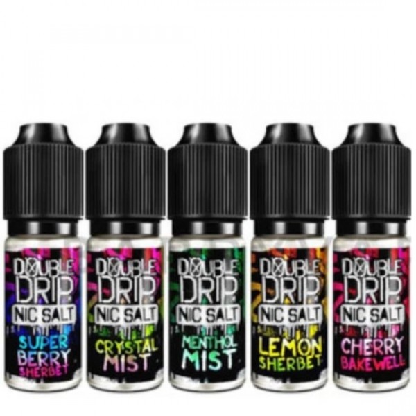 Double Drip Nic Salt Eliquids 10ml