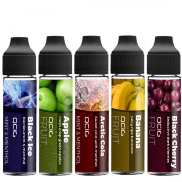 QCIG 80VG/20PG Eliquid Shortfills 60ML