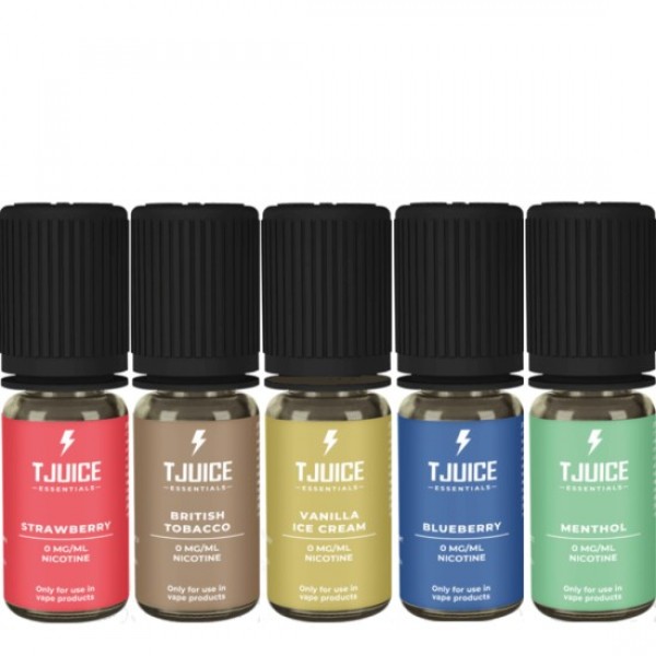 T-Juice Essentials Eliquids 5-Pack