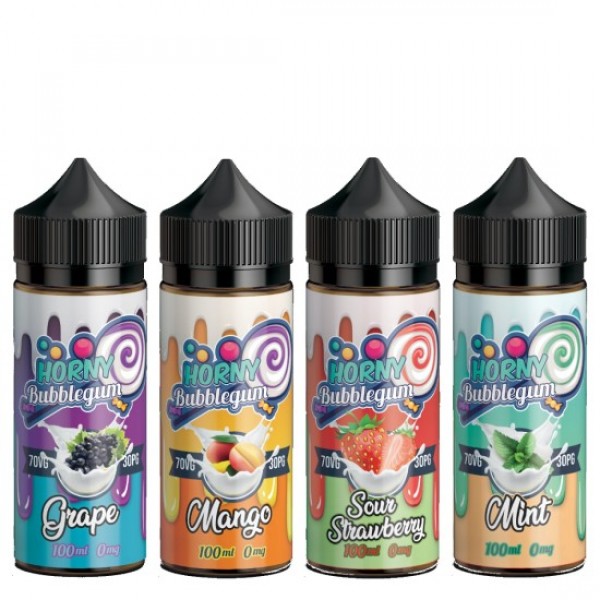 HORNY FLAVA BUBBLEGUM SERIES Eliquid Shortfills 120ML