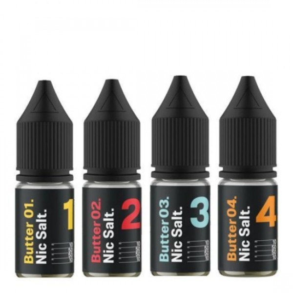 Supergood Butter Nic Salt Eliquids 10ml