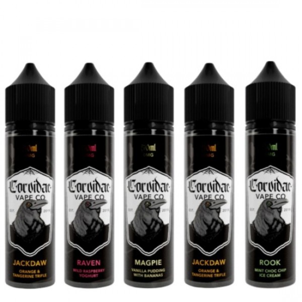 Corvidae Eliquid Shortfills 60ml