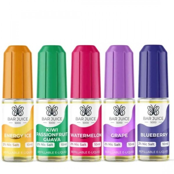 Bar Juice Nic Salt Eliquids 10ml