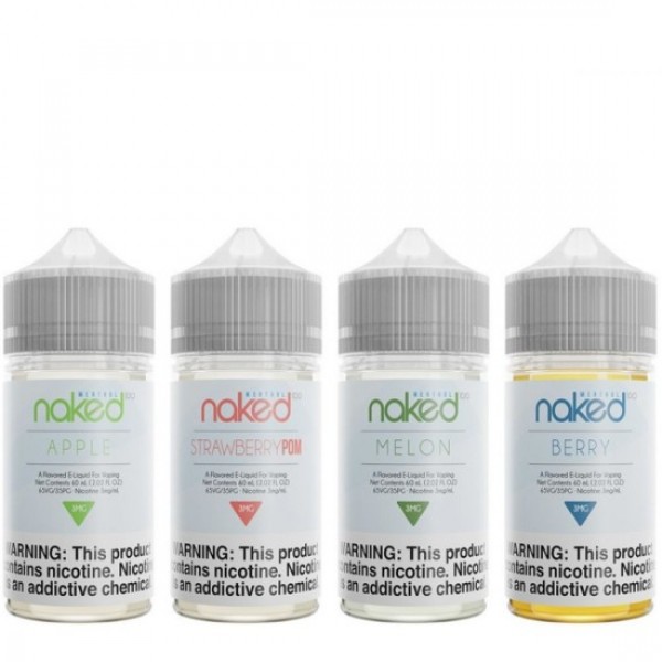 NAKED 100 Eliquid Shortfills 60ML