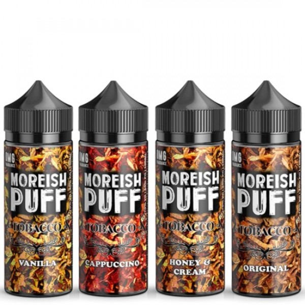 MOREISH PUFF TOBACCO Eliquid Shortfills 120ML