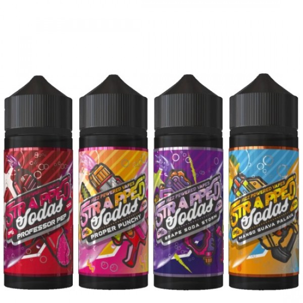 Strapped Sodas Eliquid Shortfills 120ml