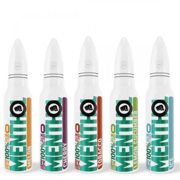 RIOT SQUAD 100% MENTHOL RANGE Eliquid Shortfills 60ML