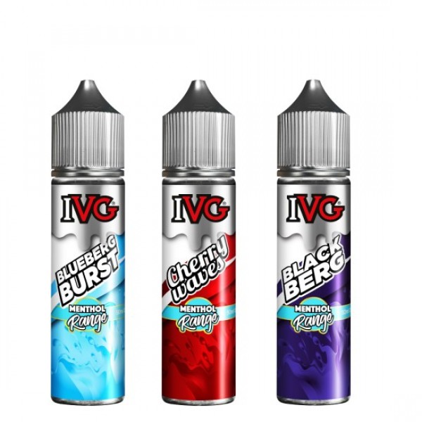 IVG MENTHOL RANGE Eliquid Shortfills 60ML