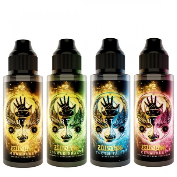 Zeus Juice Mortals Eliquid Shortfills 120ML